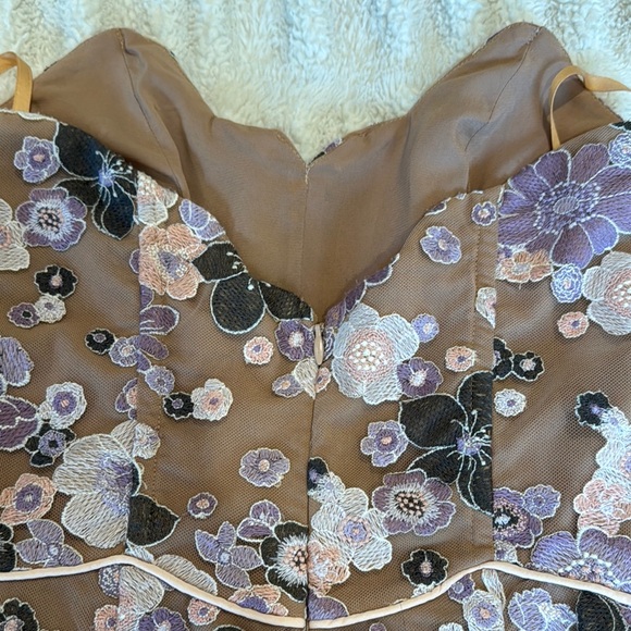 For Love And Lemons Strapless Floral Dress - Picture 6 of 14